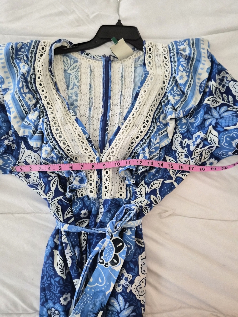 NWOT Farm Rio Full Of Flowers Jumpsuit - Picture 6 of 7